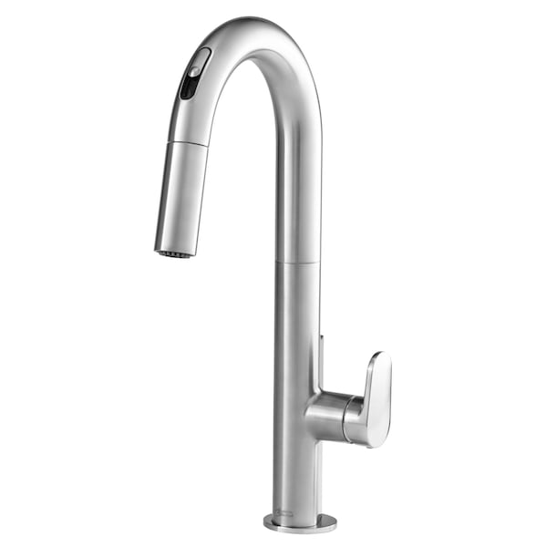 American Standard Beale 1-Handle & Hand-Free Pull-Down Kitchen Faucet, Stainless Steel 4931380.075 - main